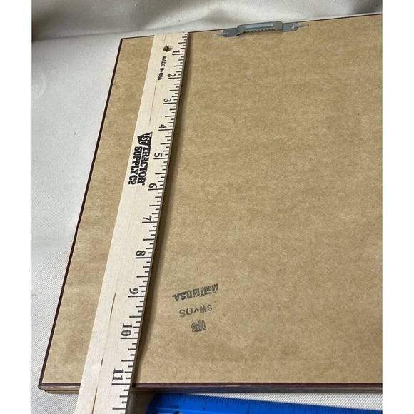 Home Interiors Daughter‎ Wood Frame Poetry Floral Picture Pat Mckay NEW Vintage - Picture 4 of 4